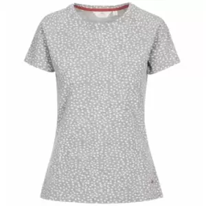 Image of Trespass Womens/Ladies Ani T-Shirt (XS) (Grey Marl Print)