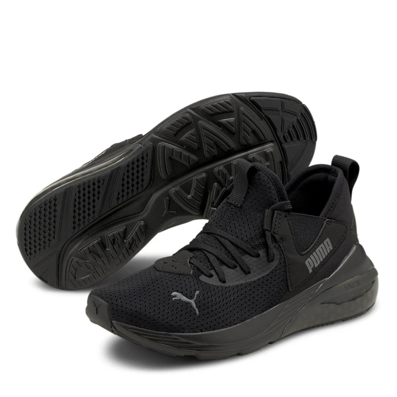 Image of Puma Cell Vive Junior Boys Trainers - Black 4