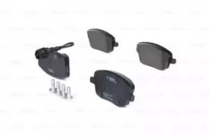 Image of Bosch 0986494105 BP1015 Brake Pad Set Disc Brake Front Axle