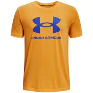 Image of Under Armour UA Sportstyle Logo Short Sleeve - Yellow
