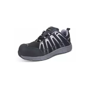 Image of Click - TRAINER S3 NON METALLIC BLK/GY 05 (38) - Black/Grey - Black/Grey