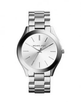 Image of Michael Kors Silver Dial Stainless Steel Bracelet Ladies Watch
