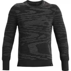 Image of Under Armour IntelliKnit Phantom Wave Sweatshirt Mens - Grey