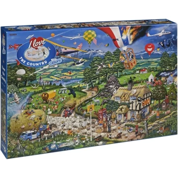 Image of I Love the Country Jigsaw Puzzle - 1000 Pieces