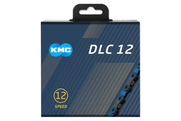 Image of KMC DLC12 Chain 12S 126 Links - Blue