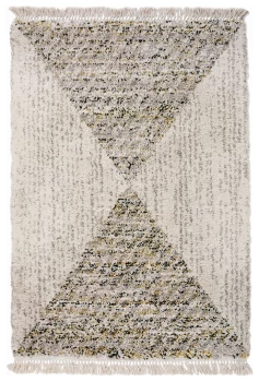 Image of Homemaker Pyramid Fringed Rug - 80x150cm - Natural