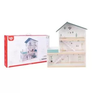 Image of Tooky Toy Wooden Doll House