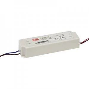 Image of Mean Well LPC-35-700 LED driver Constant current 33.6 W 0.7 A 9 - 48 V DC not dimmable, Surge protection