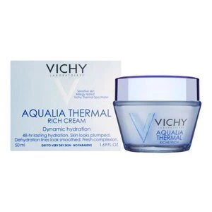 Image of Vichy Aqualia Thermal Rich Hydration Day Moisturiser 50ml