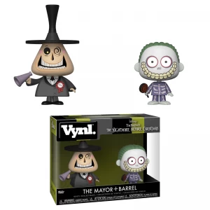 Image of Disney The Nightmare Before Christmas Mayor and Barrel Vynl.