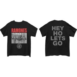 Image of Ramones - Cage Photo Unisex Medium T-Shirt - Black