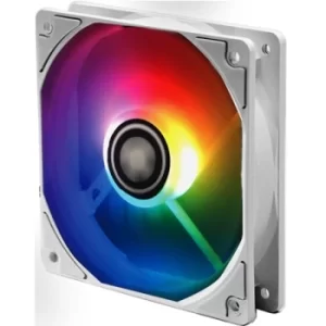 Image of Xilence Performance A+ White 120mm 1500RPM PWM Addressable RGB LED Fan