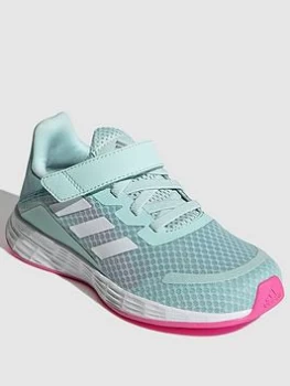 Image of adidas Kids Unisex Duramo Sl Trainers - Blue/White, Size 10