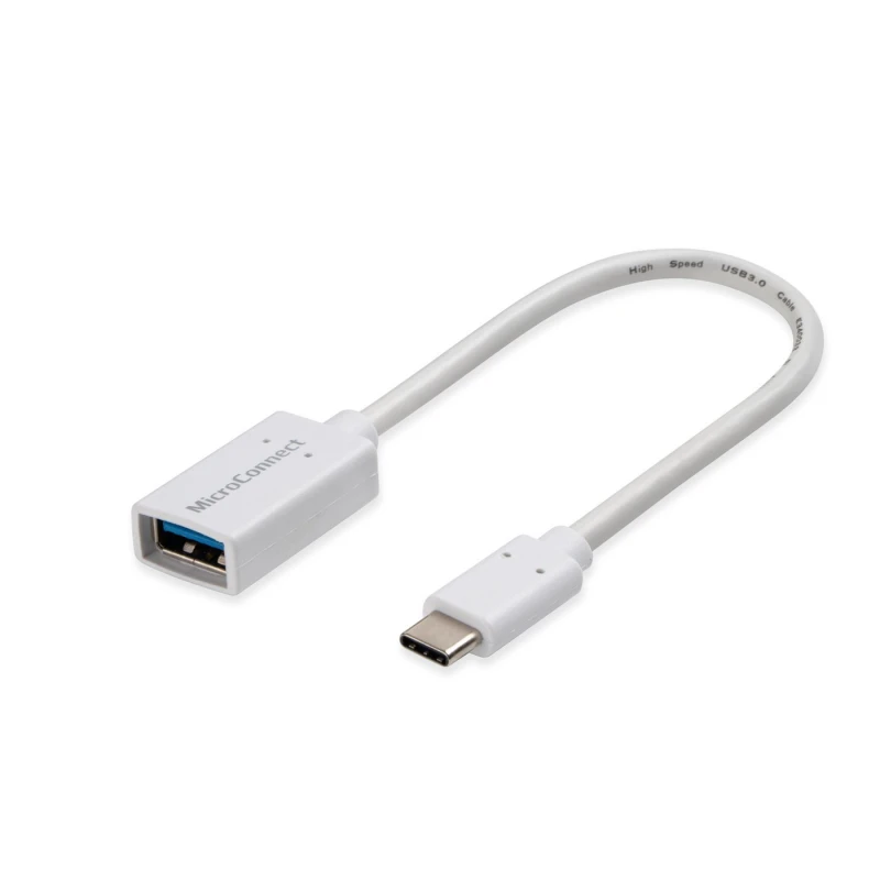 Image of Microconnect USB3.1CAF02W USB cable USB 3.2 Gen 1 (3.1 Gen 1) 0.2 m US