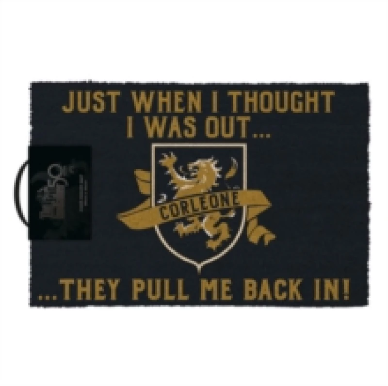 Image of The Godfather Thought I Was Out Door Mat