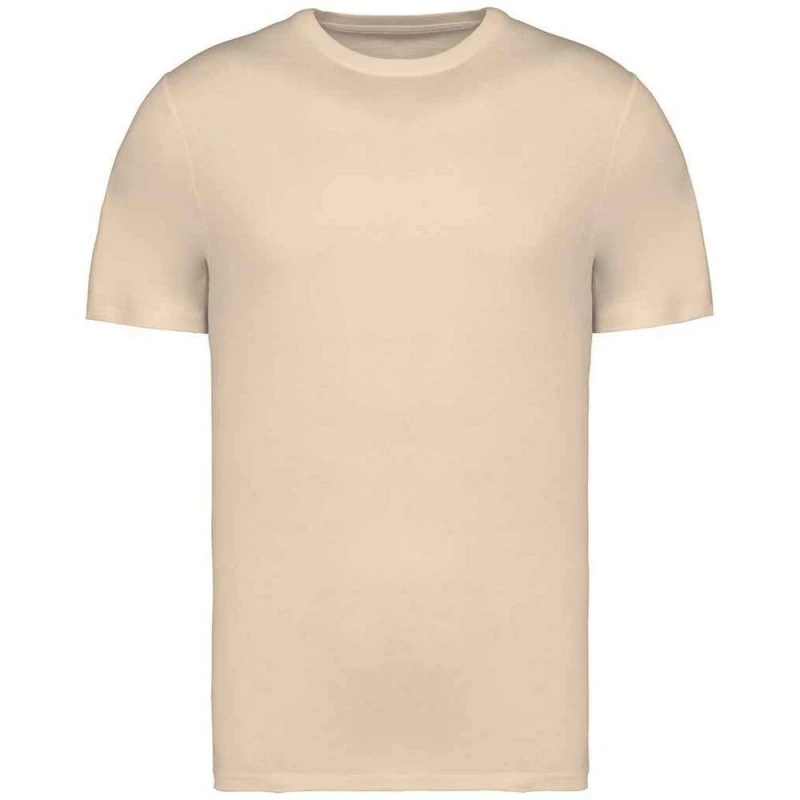 Image of Native Spirit Mens Heavyweight Slim T-Shirt in Medium Beige Size: XS Medium Beige Male XS