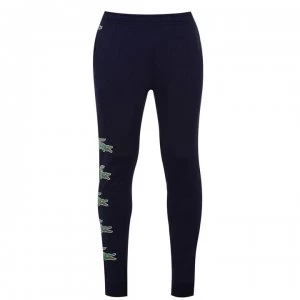 Image of Lacoste Leg Croc Jogging Pants - Navy 166