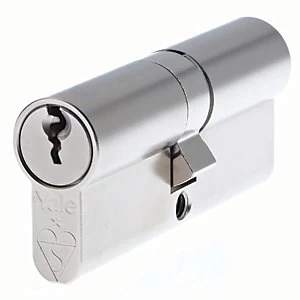 Image of Yale PKM4045-NP British Standard Euro Profile Cylinder Lock - Nickel 40mm