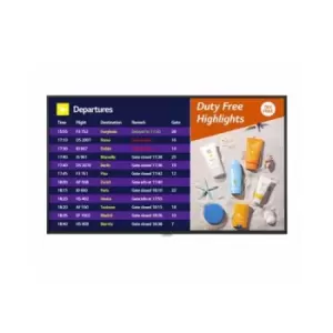 Image of LG 55UH7F signage display Digital signage flat panel 139.7cm (55") IPS WiFi 700 cd/m 4K Ultra HD Black Web OS 24/7