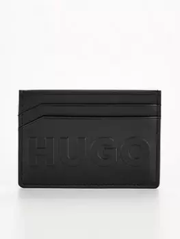 Image of HUGO Tyler Credit Cardholder - Black, One Colour, Men
