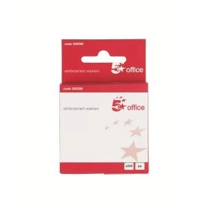 Image of 5 Star Office Vinyl Reinforcement Washers Box 250