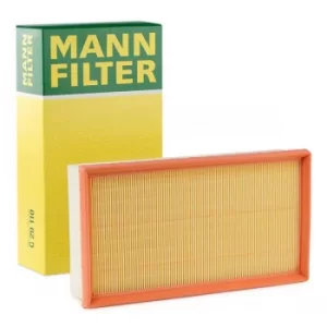 Image of MANN-FILTER Air Filter PEUGEOT,TOYOTA,OPEL C 29 110 9800097580,SU001A3728 Engine Filter