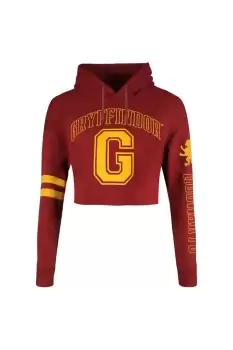 Image of College Gryffindor Crop Hoodie