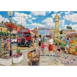 Image of Clocktower Market Jigsaw Puzzle - 1000 Pieces