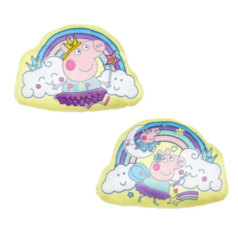 Image of Peppa Pig Peppa Wand Shaped Filled Cushion