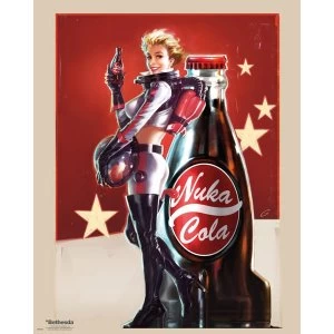 Image of Fallout 4 Nuka Cola Mini Poster