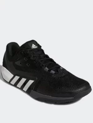 Image of adidas Dropset Trainers, Grey/White, Size 7, Men