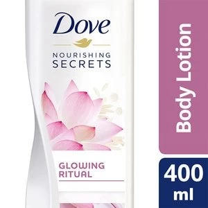 Image of Dove Pink Lotus Body Lotion 400ml