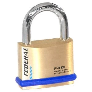 Image of Federal 40F Solid Brass Padlocks