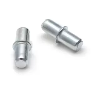 Image of Shelf Supports Plug In Steel Pegs Pins - Pack of 100
