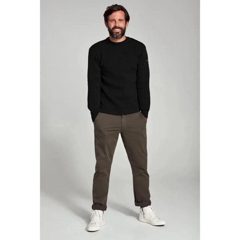 Image of Armor-Lux Plain navy sweater Armor-Lux fouesnant Noir Male L