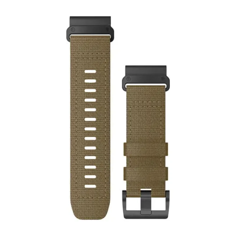 Image of Garmin 010-13010-11 QuickFitA 26mm Coyote Tan Nylon Strap Watch