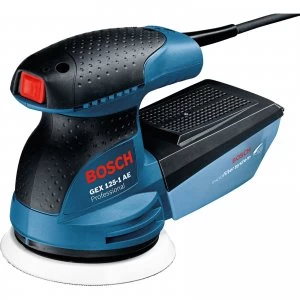 Image of Bosch GEX 125-1 AE Random Orbital Disc Sander 125mm 240v