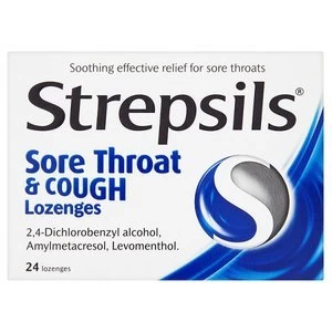 Image of Strepsils Sore Throat/Cough Lozenges x 24