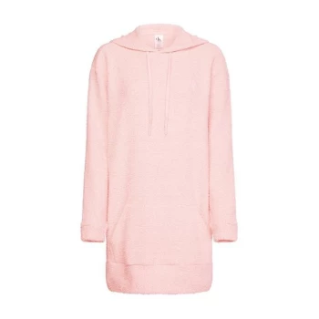 Image of Calvin Klein CK1 Plush Hoodie - Barely Pink TJQ