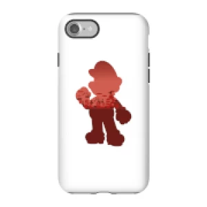 Image of Nintendo Super Mario Mario Silhouette Phone Case - iPhone 7 - Tough Case - Gloss
