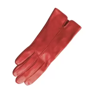 Image of Eastern Counties Leather Womens/Ladies Tess Single Point Stitch Gloves (L) (Red)