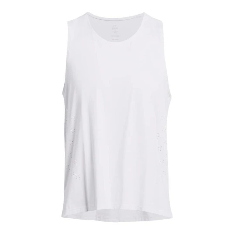 Image of Under Armour UA Launch Elite Singlet - White White 2XL