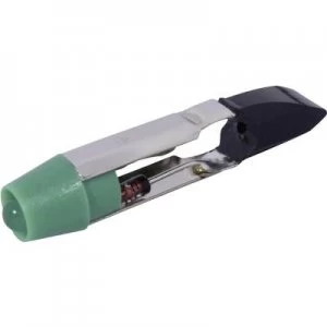 Image of LED bulb T5.5 Green 24 Vdc 24 V AC 2100 mcd CML