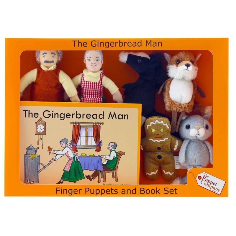 Image of The Puppet Company Traditional Story Sets - The Gingerbread Man Multi unisex
