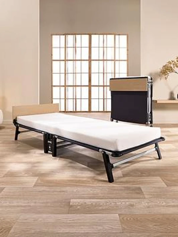 Image of Jaybe Jay-Be Qm80 Quick Folding Bed With Memory Mattress, Single White WXVZB Unisex