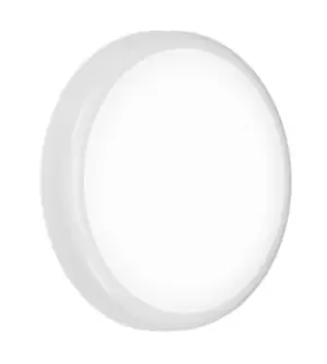 Image of KnightsBridge 230V IP65 14W CCT Adjustable LED Bulkhead