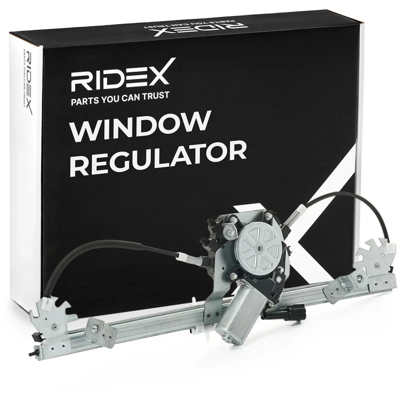Image of RIDEX 1561W0097 Window regulator Left Front, Operating Mode: Electric, with electric motor Window Winder (1561)