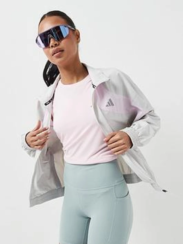 Image of Womens windbreaker adidas Adi365 Cheering Gris Female M