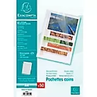 Image of Exacompta Cut Flush Folder 5850E Transparent PP (Polypropylene) 120 Microns Pack of 50