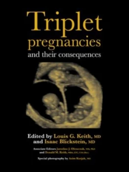 Image of Triplet Pregnancies and Their Consequences by Louis G. Keith Hardback